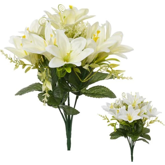 Selyemvirág liliom 28 cm 2féle