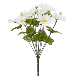 Selyemvirág magaréta csokor 40 cm