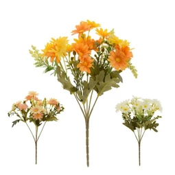 Selyemvirág margaréta csokor 30 cm 3féle