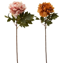 Selyemvirág peónia csokor 54 cm 2féle