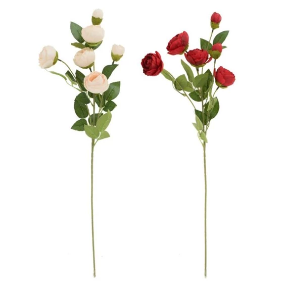 Selyemvirág peónia 63 cm 2féle