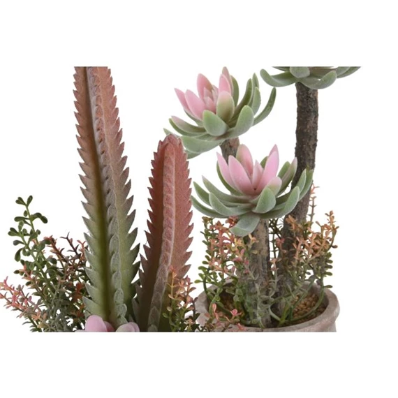 Selyemvirág 13x13x35,5 cm 2 féle