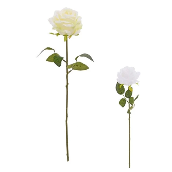 Selyemvirág rózsa 45 cm 2féle