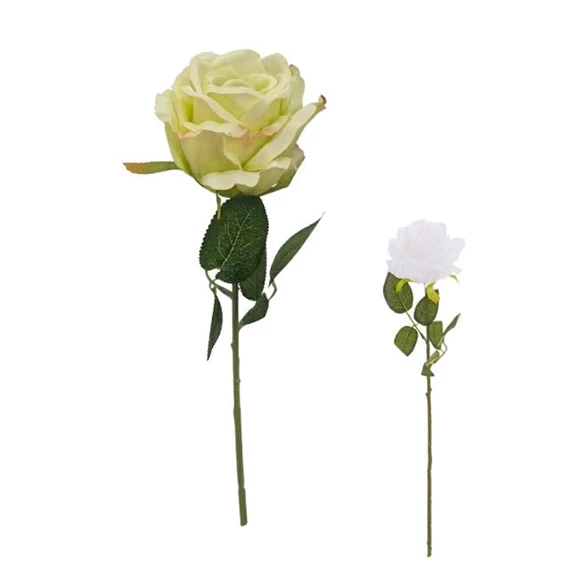 Selyemvirág rózsa 45 cm 2féle