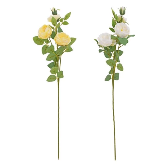 Selyemvirág rózsa 68 cm 2féle