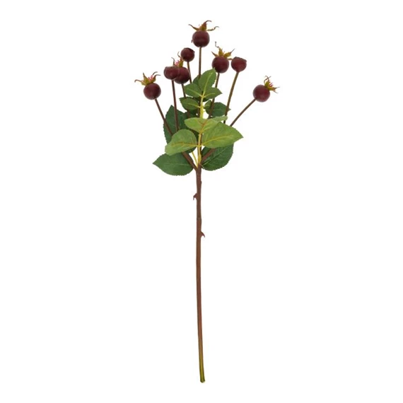 Selyemvirág rózsabogyó 56 cm