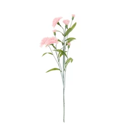 Selyemvirág Szegfű csokros 72x22x15 cm