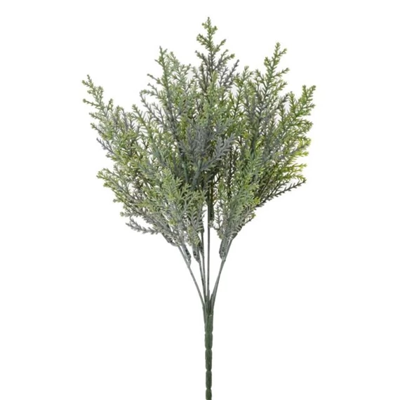 Selyemvirág tuja ág 32 cm