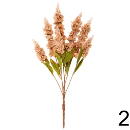 Selyemvirág viola csokor 61 cm 3féle