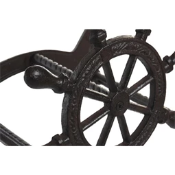 Slagtartó öntöttvasból, hajókormány 25,5x18,5x25,5 cm