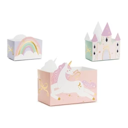 Snack dobozok ár és unikornis, vegyes S/6