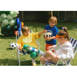 Snack vödrök csíkos, 14 cm, mix S/2