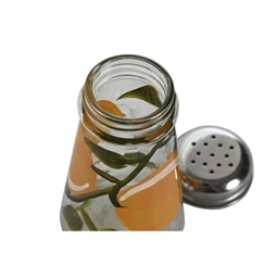 Sószóró citrom mintás 5,6x5,6x10 cm