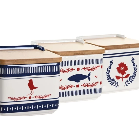 Sótartó 12,5x12,5x11,5 cm 750 ml 3 féle