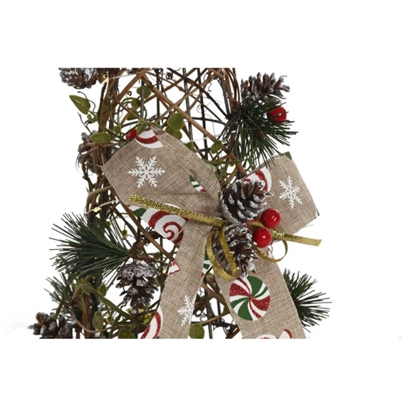 Stilizált fenyő szett 50 LED-es 20x20x80 cm S/3