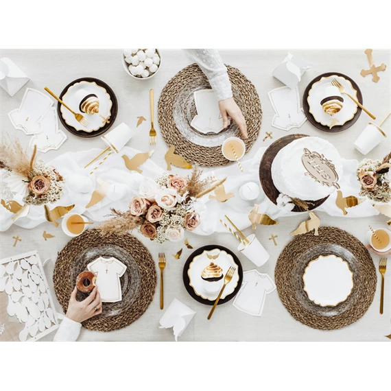 Szalvéta elsőáldozási alba 14x16 cm S/20