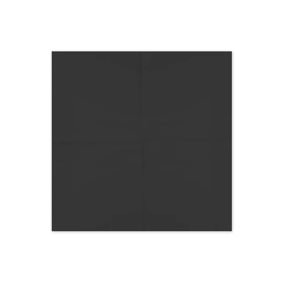 Szalvéta fekete 33x33 cm S/20