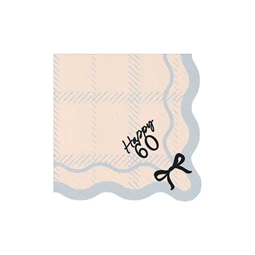 Szalvéta happy 60, 33x33 cm, színkeverék S/12