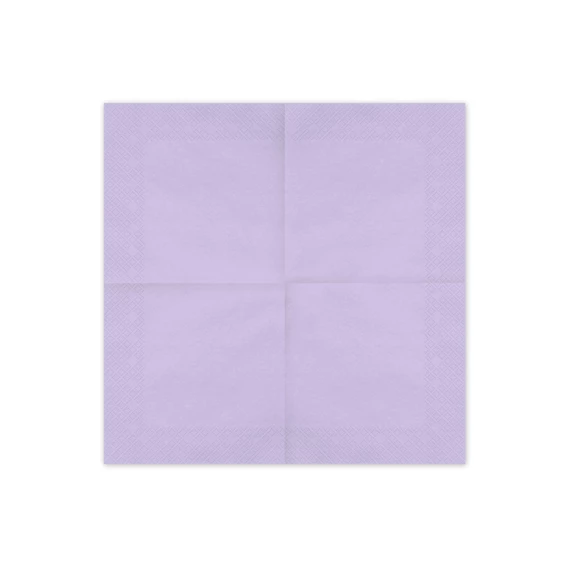 Szalvéta levendula 33x33 cm S/20