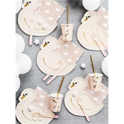 Szalvéta lovely swan 33x33 cm S/20