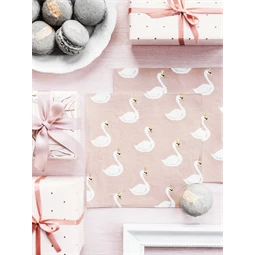 Szalvéta lovely swan 33x33 cm S/20