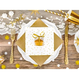 Szalvéta pöttyös 33x33 cm S/20