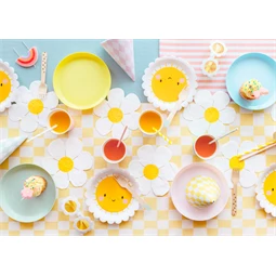 Szalvéta virág 16x16,5 cm mix S/12