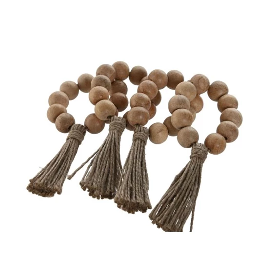 Szalvétagyűrű makramé 7,5x2x7,5 cm S/4