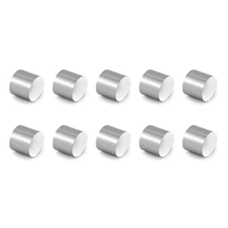 Szalvétagyűrű papír metallic 2,5cm ezüst S/10