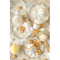 Szalvéták virágokkal 33x33 cm, mix S/12