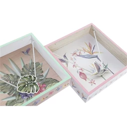 Szalvétatartó 18x18x4 cm 2 féle