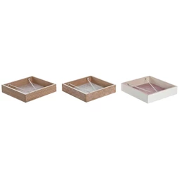 Szalvétatartó 18x18x4 cm 3 féle