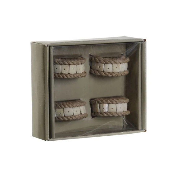 Szalvétatartó szett 6x3x6 cm S/4