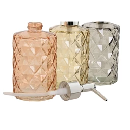 Szappantartó mintás 7,5x7,5x17,5 cm 3 féle