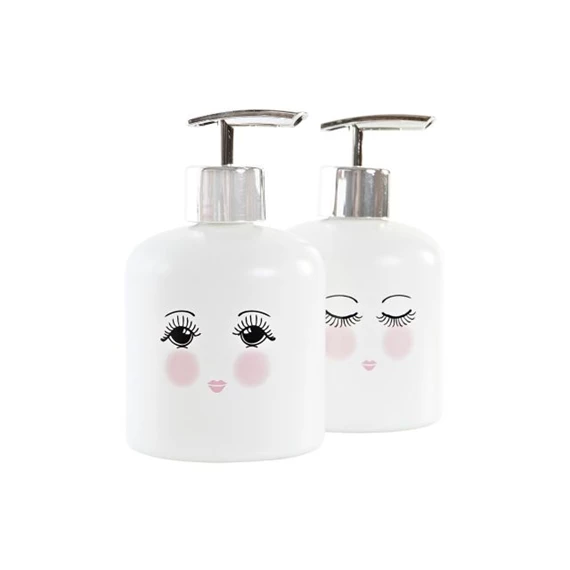 Szappantartó 8x8x14 cm 2 féle 350 ml