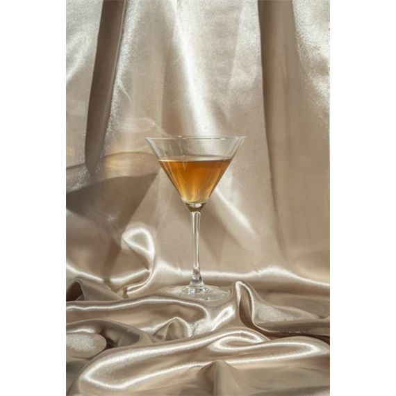 Szatén sima hideg arany 0,48 cm x 9 m