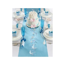 Szatén sima türkiz 0,36 cm x 9 m