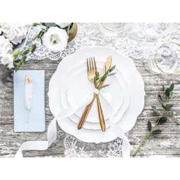 Szatén szalag fehér 25 mm 25 m