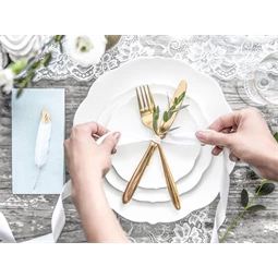 Szatén szalag fehér 25 mm 25 m