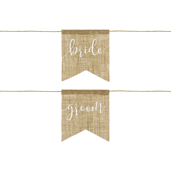 Szék jel bride groom S/2