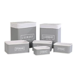 Szennyestartó szett 40x30x46 cm S/6