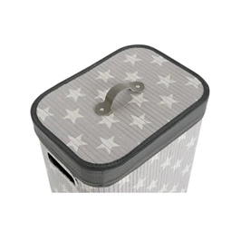 Szennyestartó szett csillagos 40x30x60 cm S/3