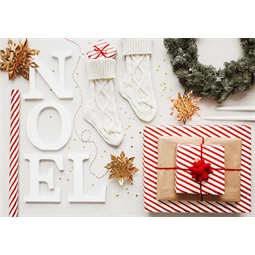 Szett bársony szalagok és rozetták piros mix 5 mm x 8 cm x 10 m S/3