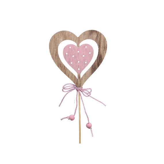 Szív betűzős 80 mm S/8