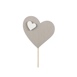 Szív betűzős 8 cm S/12