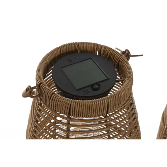 Szolár lámpa szett 23x23x42 cm S/3