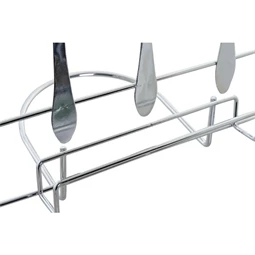 Szakácskönyv tartó, krómozott 23x15x22 cm