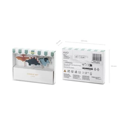 Szülinapi gyertya dinoszauruszok 3 cm mix S/3