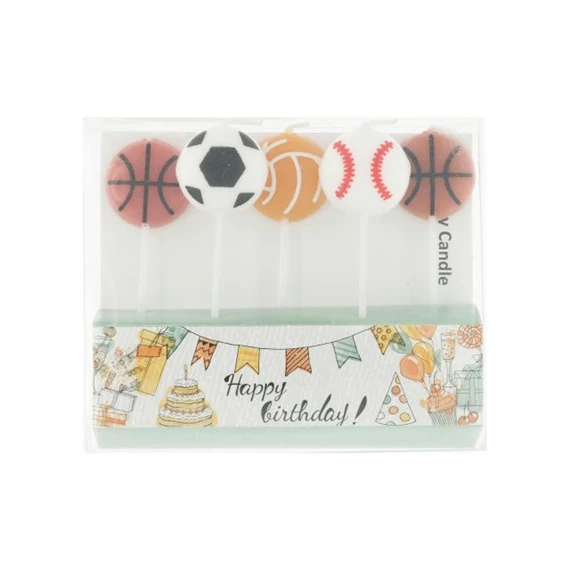 Szülinapi gyertya labda 2 cm S/5