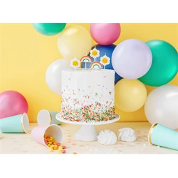 Szülinapi gyertya margaréta 2-3,5 cm S/5